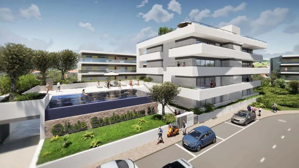 New luxury real estate development in Portimão Algarve, south of Portugal